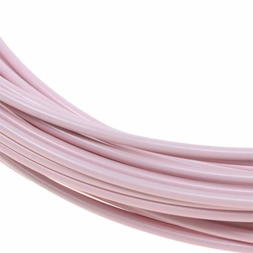 Product Aluminum wire Ø2mm pastel pink 100g 12m