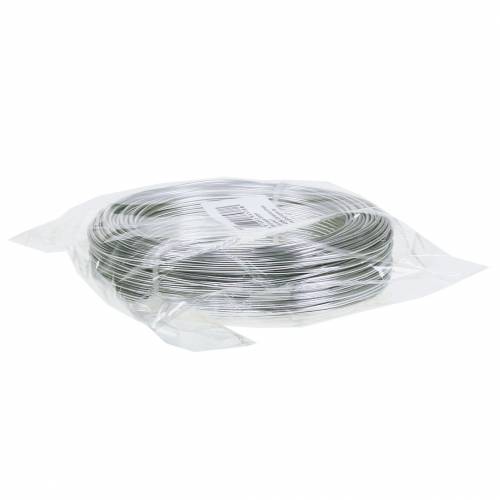 Product Aluminum wire 2mm silver 60m 500g - craft wire, florist wire, model making, jewelry design