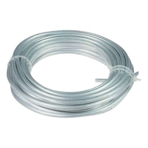 Product Aluminum wire aluminum wire 5mm jewelry wire white-silver matt 500g