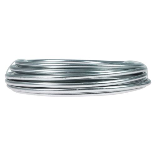 Product Aluminum wire, 5mm aluminum wire, jewelry wire, silver, 500g, decorative wire, floristry, crafts