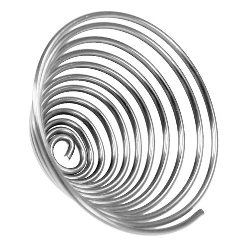 Floristik24 Wire screw metal screw silver 2mm 120cm 2pcs