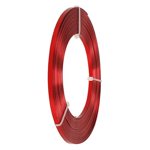 Product Aluminum Flat Wire Red 5mm 10m