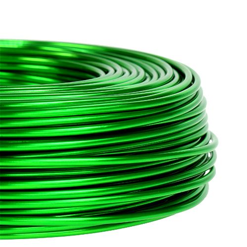 Aluminum wire Ø2mm 500g 60m apple green