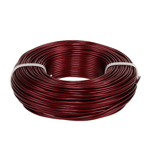 Product Aluminum wire Ø2mm 500g 60m Bordeaux