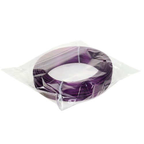 Product Aluminum wire Ø2mm dark purple 60m 500g