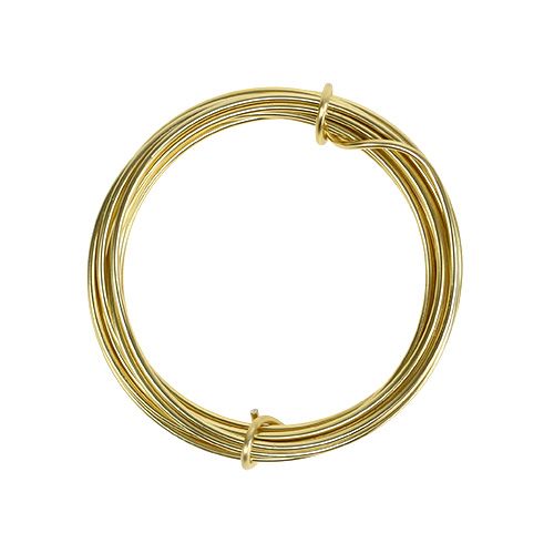 Aluminum wire 2mm gold 3m