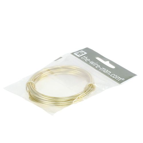 Product Aluminum wire 2mm gold 3m