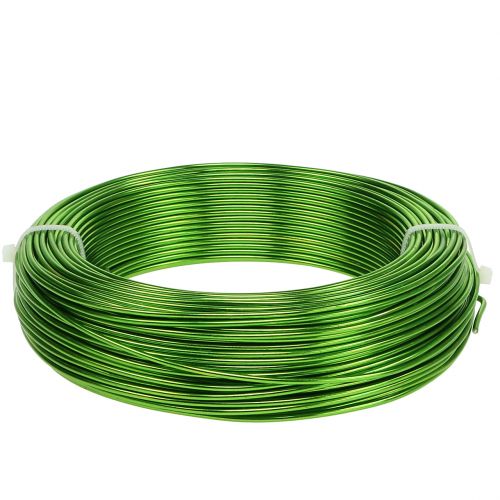 Aluminum wire Ø2mm May green 60m 500g