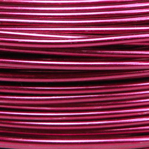 Product Aluminum wire Ø2mm Pink 500g (60m) for crafting, flower decoration, DIY