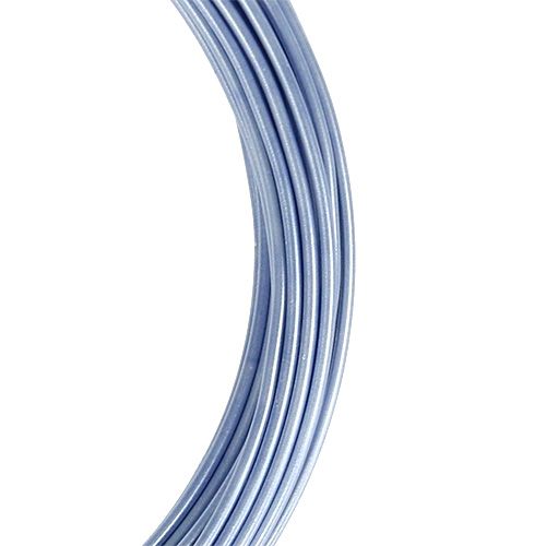 Aluminum wire pastel blue Ø2mm 12m