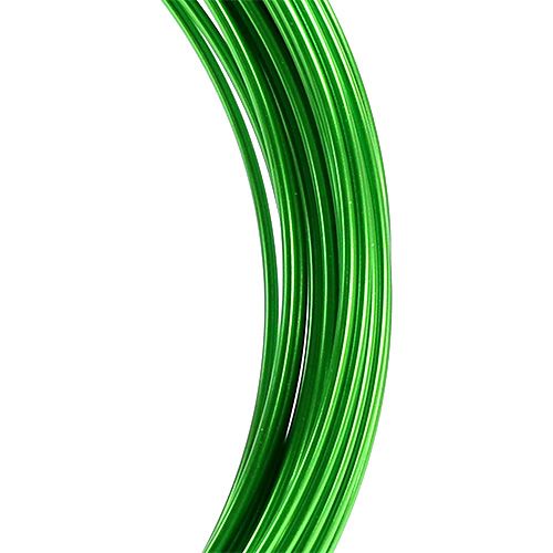 Product Aluminum wire 2mm 100g apple green