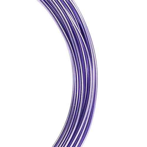 Product Aluminum wire 2mm 100g lavender