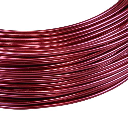 Product Aluminum wire Ø2mm 500g, 60m Pink - Flexible &amp; versatile for DIY jewelry, crafts and decoration