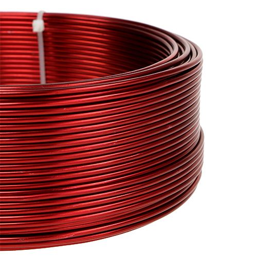 Product Aluminum wire red Ø2mm 500g (60m)