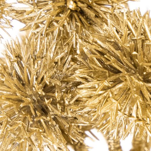 Artificial Amber Fruit Branch, Gold Decoration, 26cm Bundle of 6 | Floristik24.ie