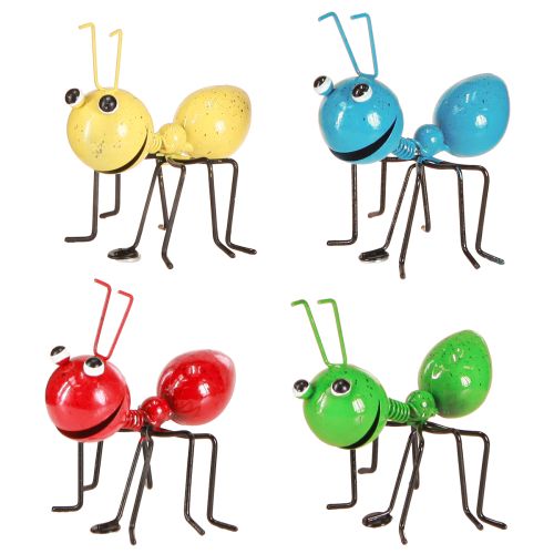 Product Ant Decoration Metal Figures with Magnet 11×8.5×10cm 4 pcs