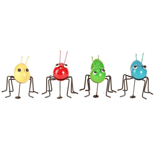 Product Ant Decoration Metal Figures with Magnet 11×8.5×10cm 4 pcs