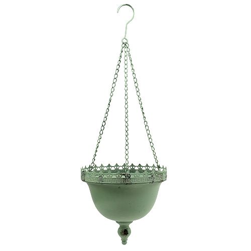 Hanging hanging basket green Ø23cm H21cm