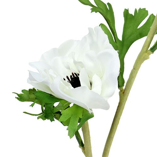 Floristik24 Anemone artificial white 6pcs