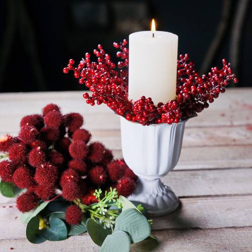 Floristik24 Antique Goblet Rustic White Ø12cm H14cm