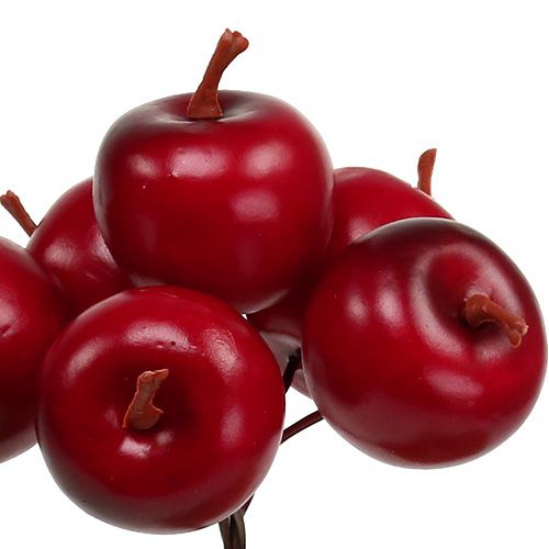 Floristik24 Apple Ø3.5cm red 36pcs