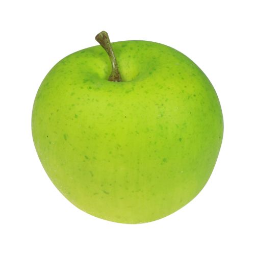 Decoration apple green, decorative fruit, food dummy Ø6.5cm