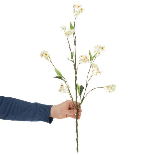Product Apple blossom branch, artificial flower branch, white, 65cm, 1 piece
