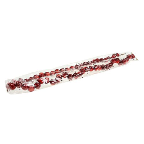 Floristik24 Apple garland red L 110cm