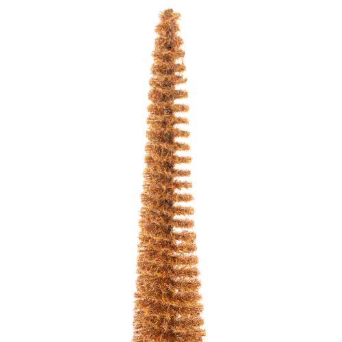 Artificial Christmas tree decoration, slim, with wooden base, 40cm, 3 pieces | Floristik24.ie