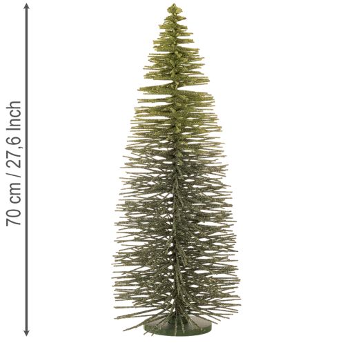 Artificial green Christmas tree for winter decoration, 70cm | Floristik24.ie