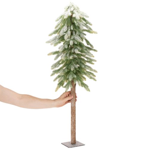 Artificial fir tree with snow decoration, winter and Christmas, 95cm | Floristik24.ie
