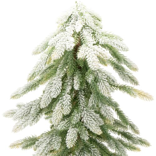Artificial fir tree with snow decoration, winter and Christmas, 95cm | Floristik24.ie
