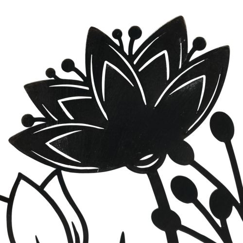 Floristik24 Stand flower meadow spring decoration metal 23cm H20.5cm