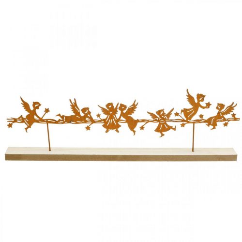 Floristik24 Table decoration Christmas angel metal stand grate 50 × 17cm