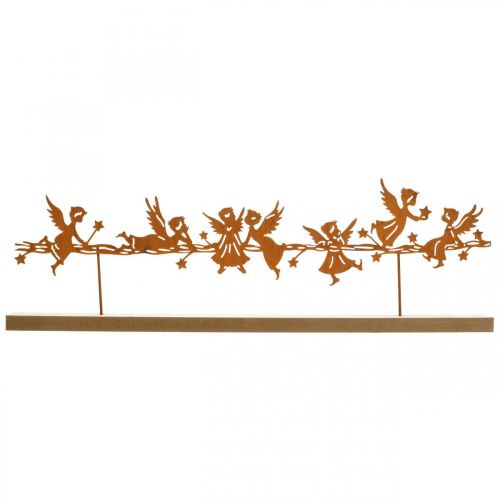 Floristik24 Table decoration Christmas angel metal stand grate 50 × 17cm