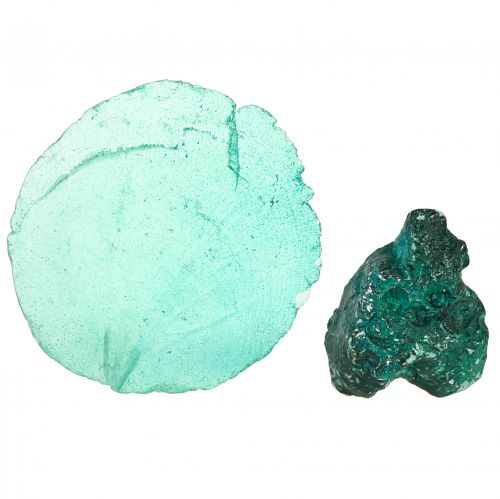 Product Oyster & capiz shells Turquoise 3.5-9.5cm Assorted nets 2pcs