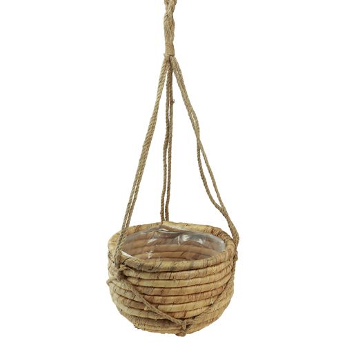 Floristik24 Basket for hanging water hyacinth natural 25/31cm set of 2