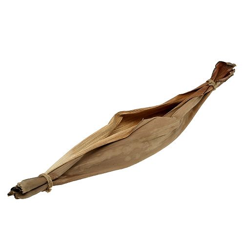 Floristik24 Banana leaf bowl 40-45cm natural 1 pc