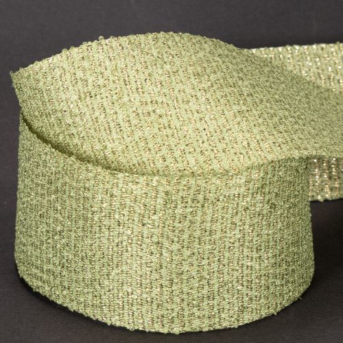 Decorative ribbon with glitter, wide ribbon for gift wrapping, 55mm wide, 15m long | Floristik24.ie