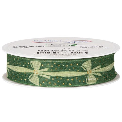 Gift ribbon with bows for creative ideas, 25mm x 18m | Floristik24.ie