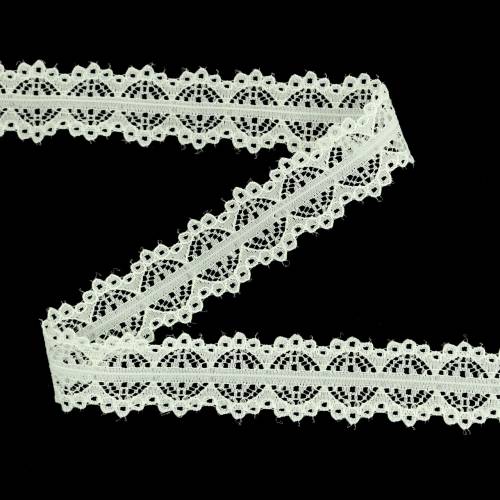 Floristik24 Lace ribbon cream 26mm 20m
