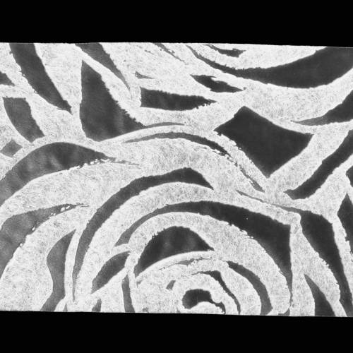 Floristik24 Deco ribbon roses wide white 63mm 20m