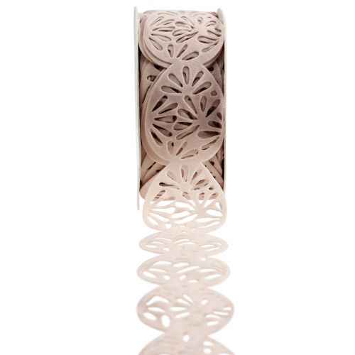 Product Velvet ribbon Easter eggs decorative ribbon Easter cream 40mm 5m