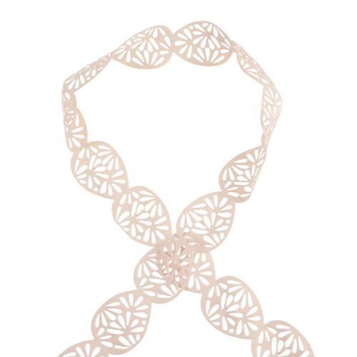 Product Velvet ribbon Easter eggs decorative ribbon Easter cream 40mm 5m