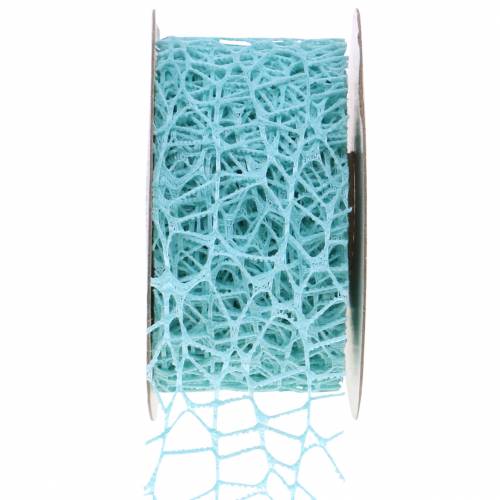 Deco ribbon mesh ribbon light blue Tiffany 40mm 10m