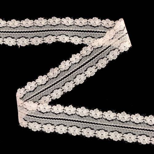 Lace ribbon deco ribbon pink 20m 3cm gift wrapping