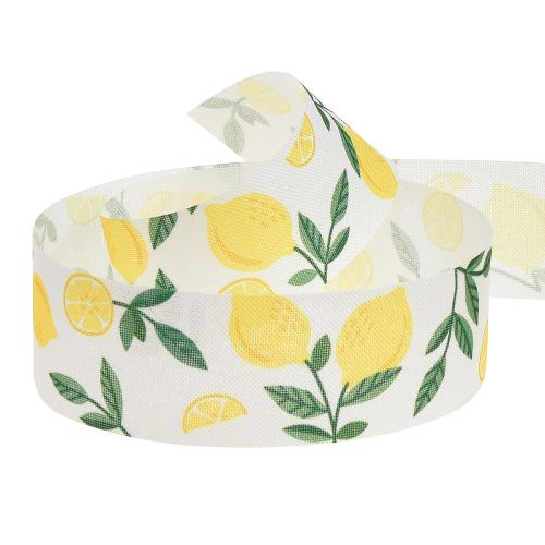 Product Gift ribbon decorative ribbon lemons decoration summer W40mm L20m