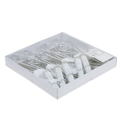 Floristik24 Bench hanger with tube 22cm 6pcs