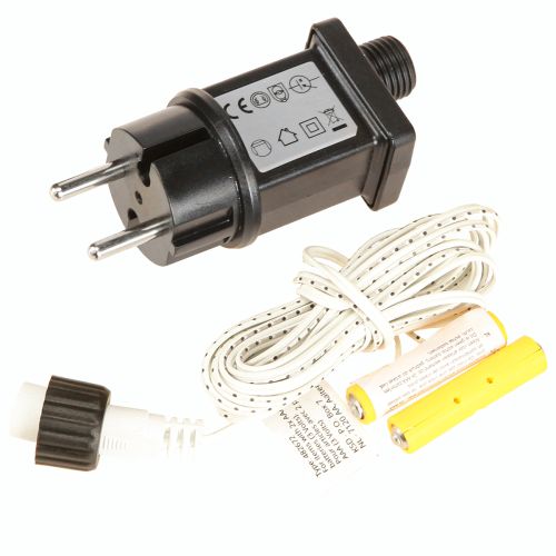 Floristik24 Battery adapter as battery replacement for 2 AAA batteries 3V