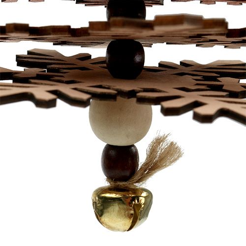 Floristik24 Tree to hang copper with bell 40cm